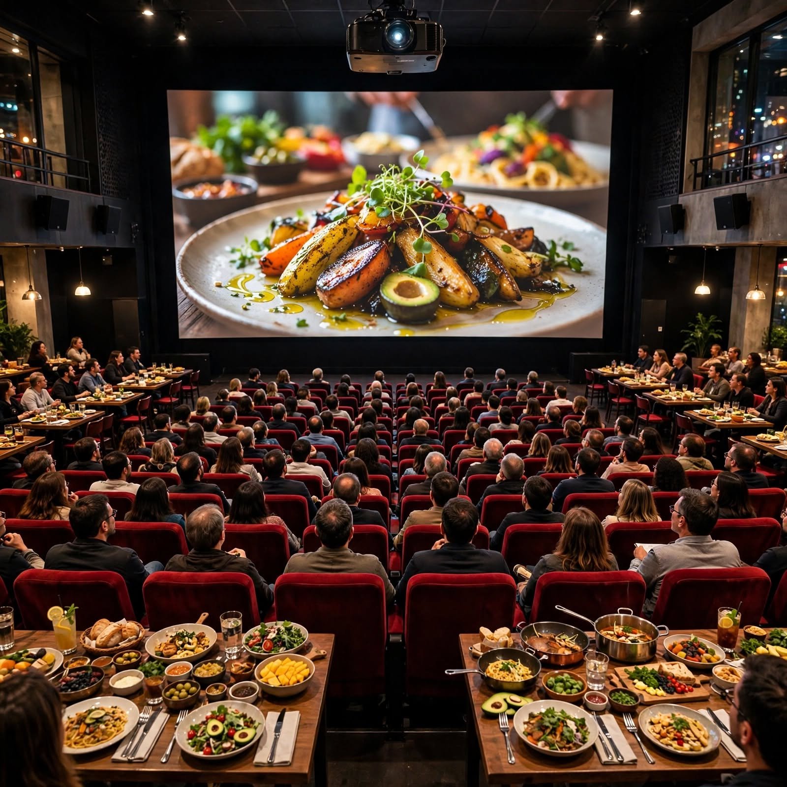 Capital paulista sedia festival que une cinema e gastronomia
